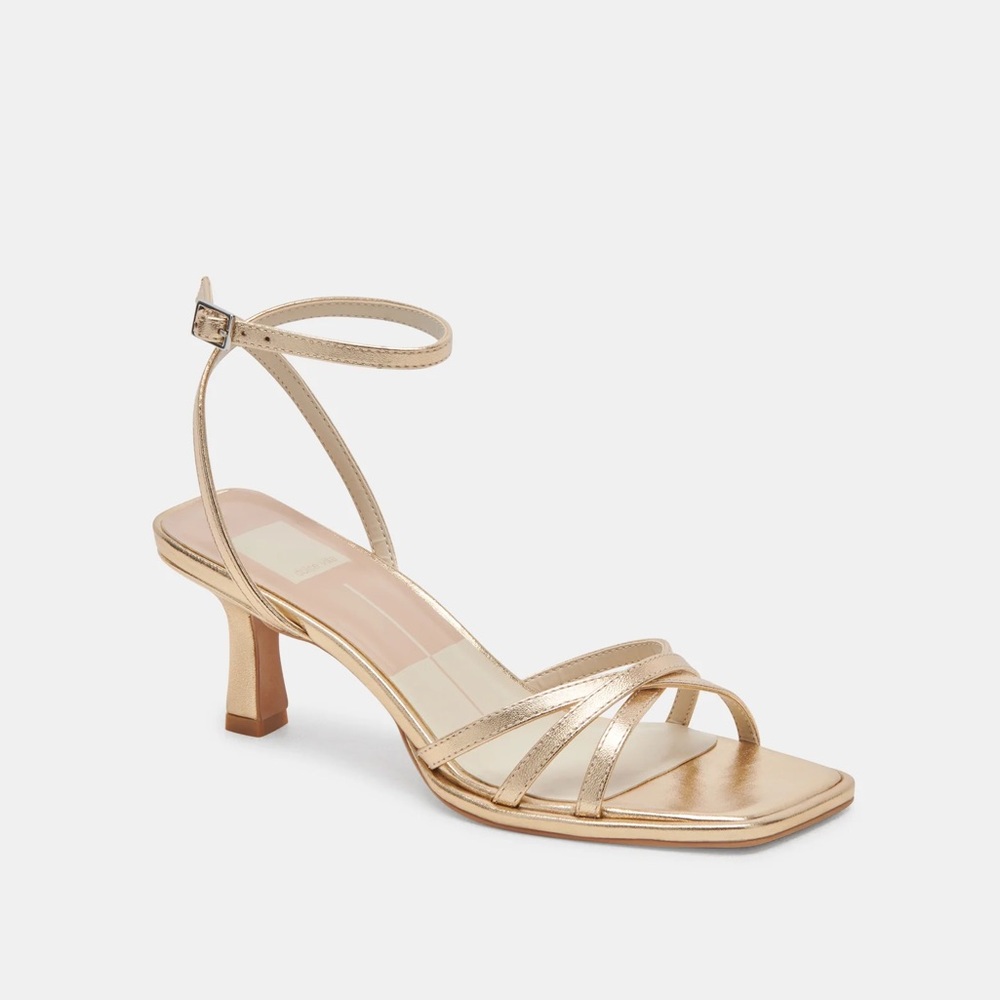 DOLCE VITA MANJI HEELS GOLD